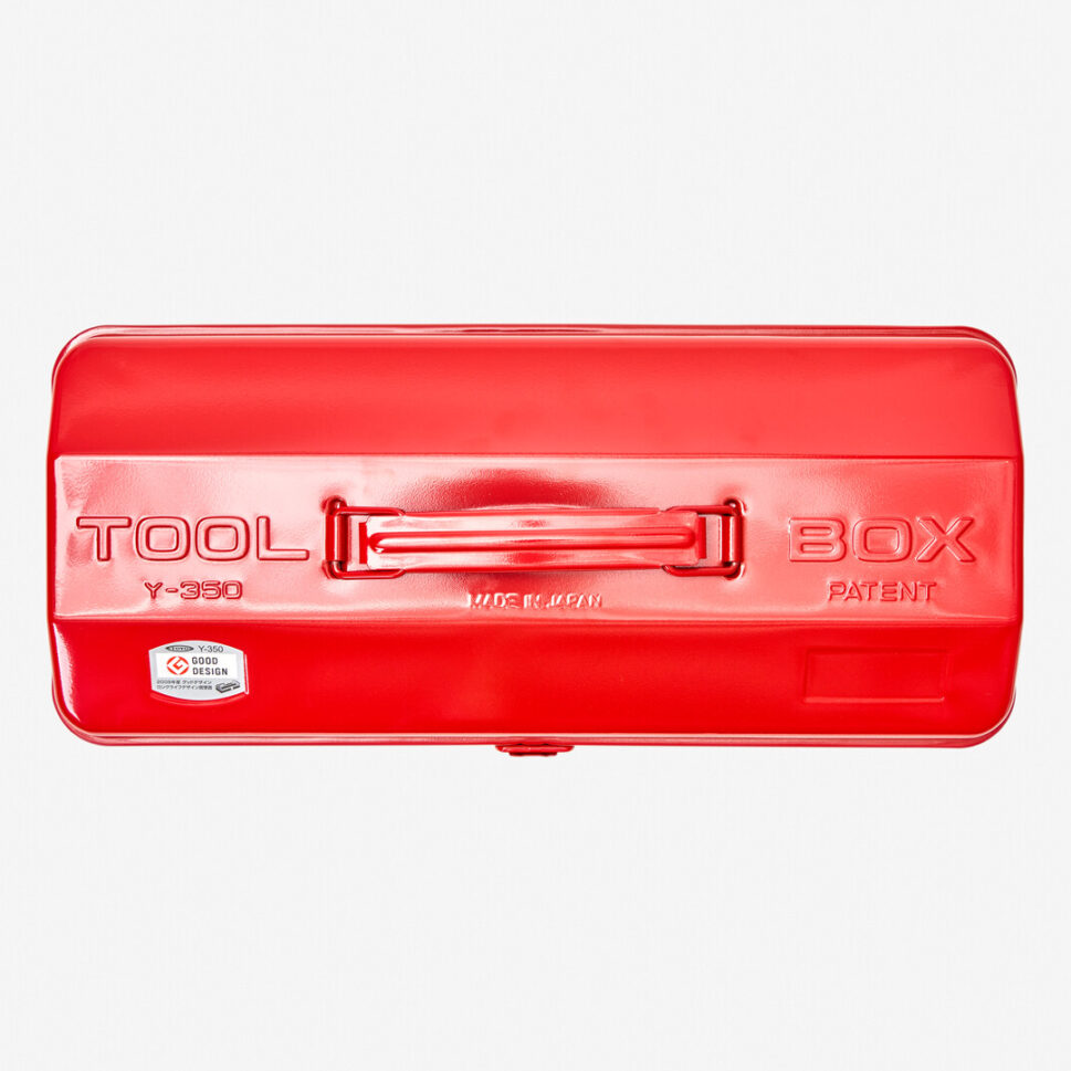 Camber-top Steel Toolbox - Japan House London