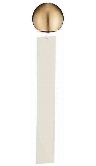 Brass Wind Chime MaruMaru – Gold
