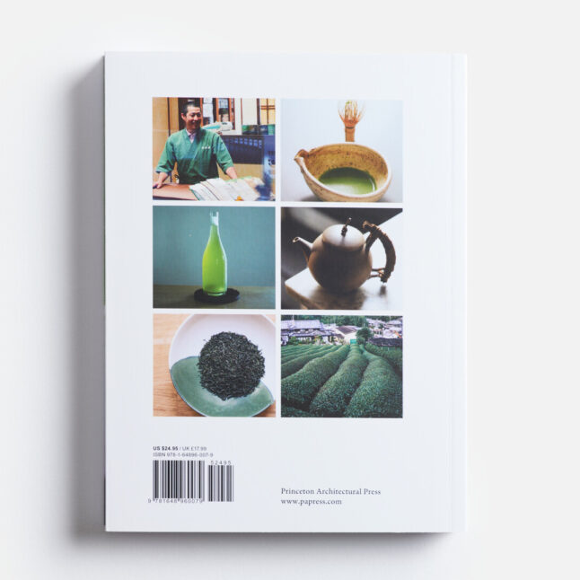 The back cover of Stories of Japanese tea from Japan House London