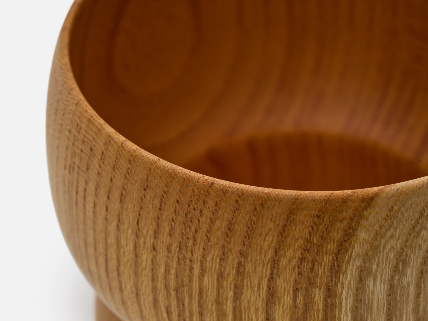 A wooden lacquered tumbler from Japan House London.