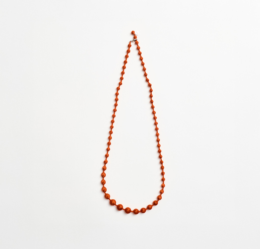 Sphere Plus Necklace – Orange
