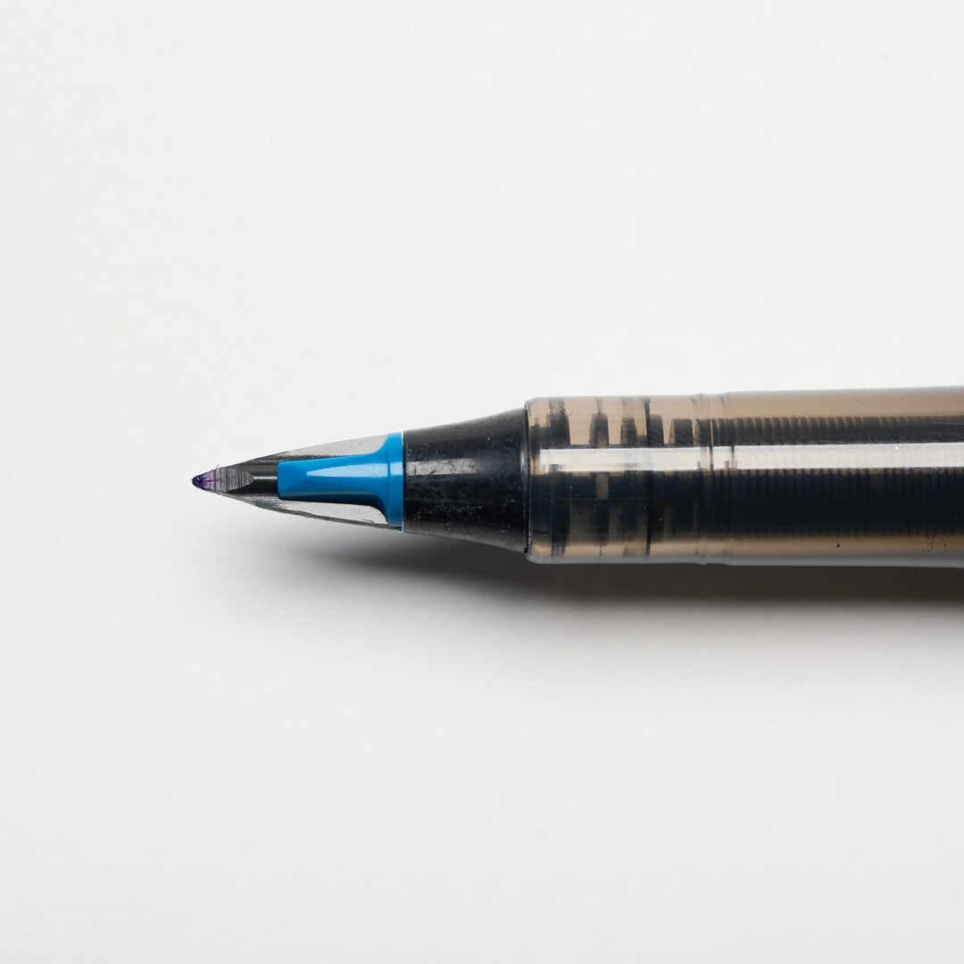 The tip of Tradio blue fountain pen by Craft Design and Technology