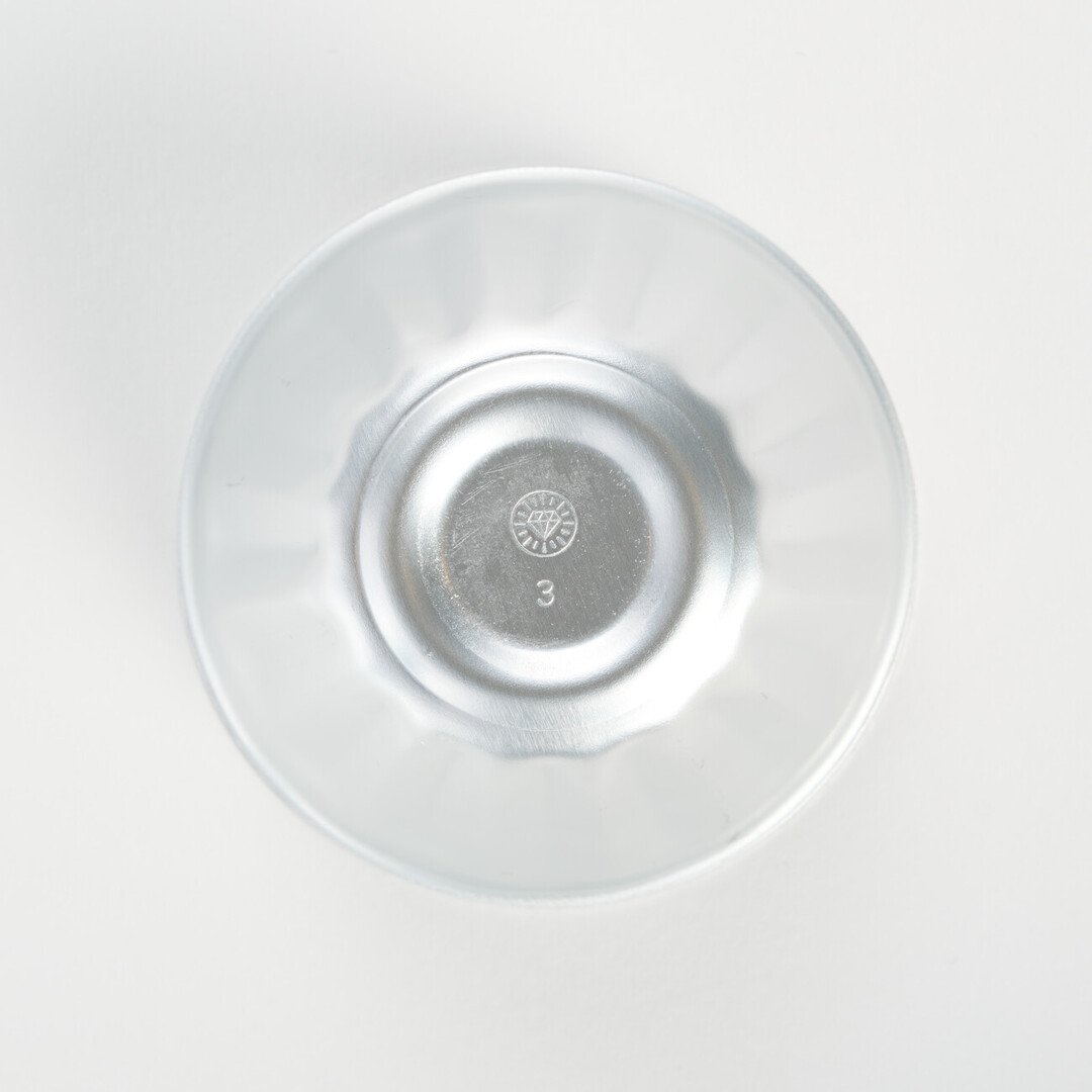 A small aluminium jelly mould