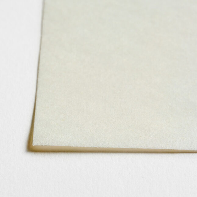 Smooth texture of calligraphy paper Obai from Akashiya
