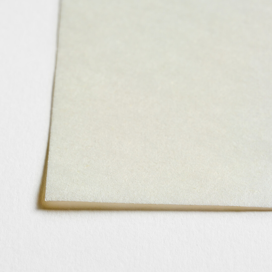 Smooth texture of calligraphy paper Obai from Akashiya