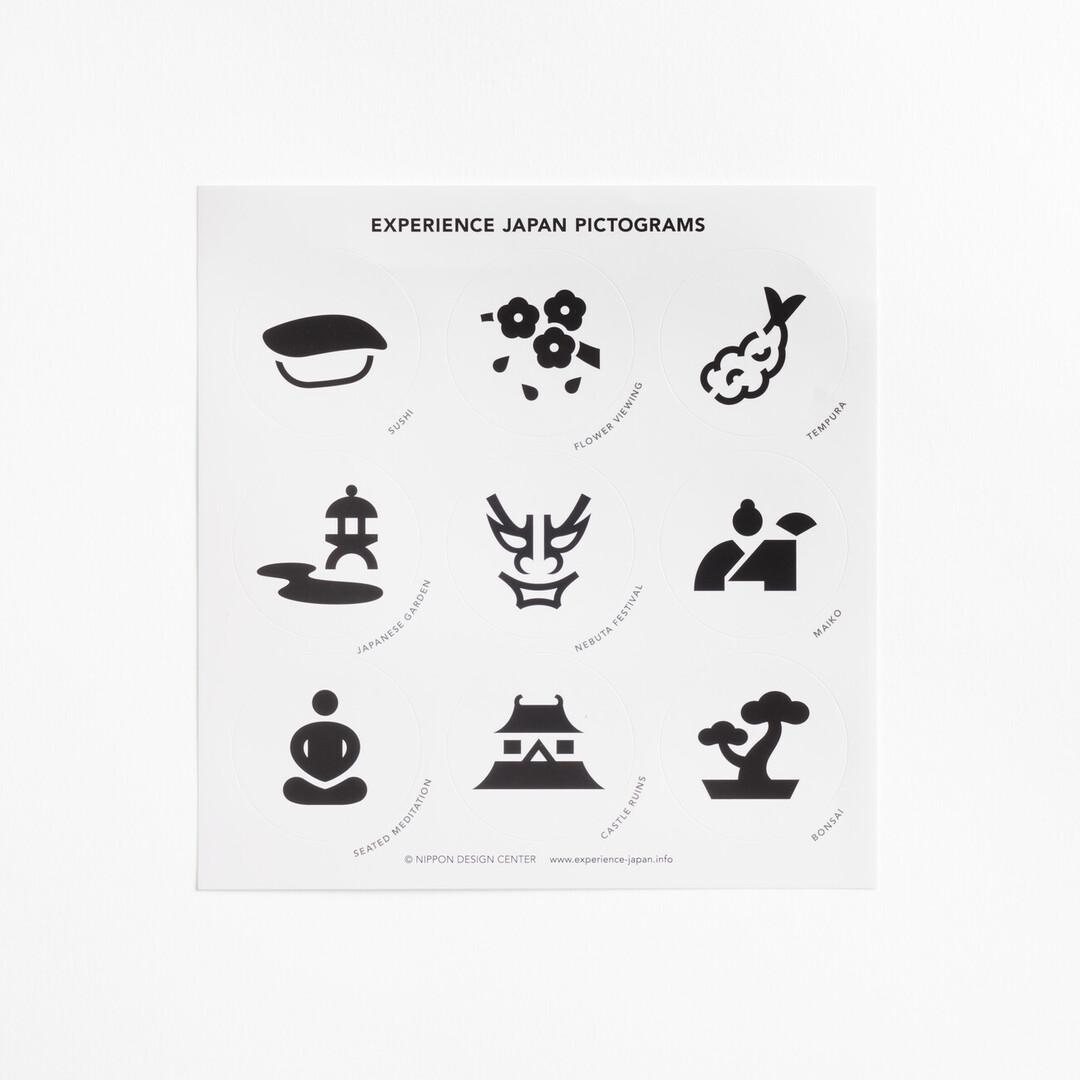 Pictograms Stickers Set