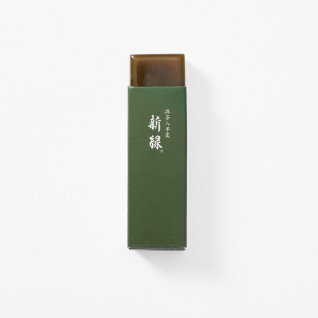 A Petite Yōkan Shimmidori : Verdure from Toraya