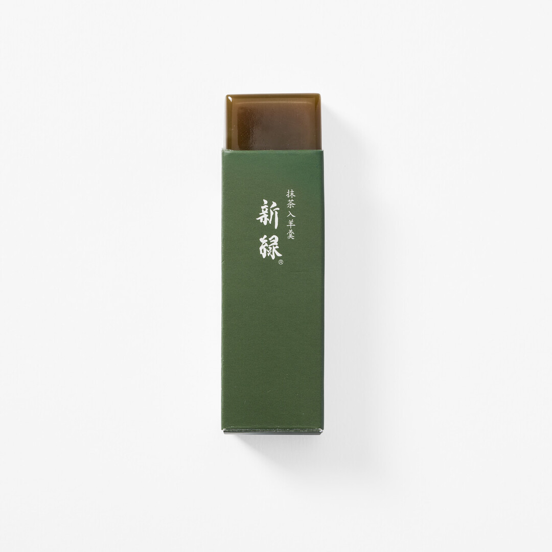 A Petite Yōkan Shimmidori : Verdure from Toraya