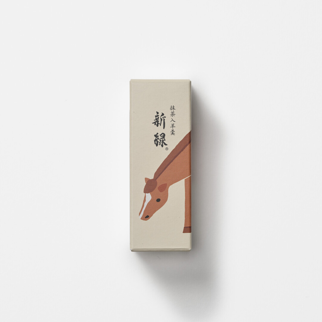 Green tea yokan by Toraya from Japan House.