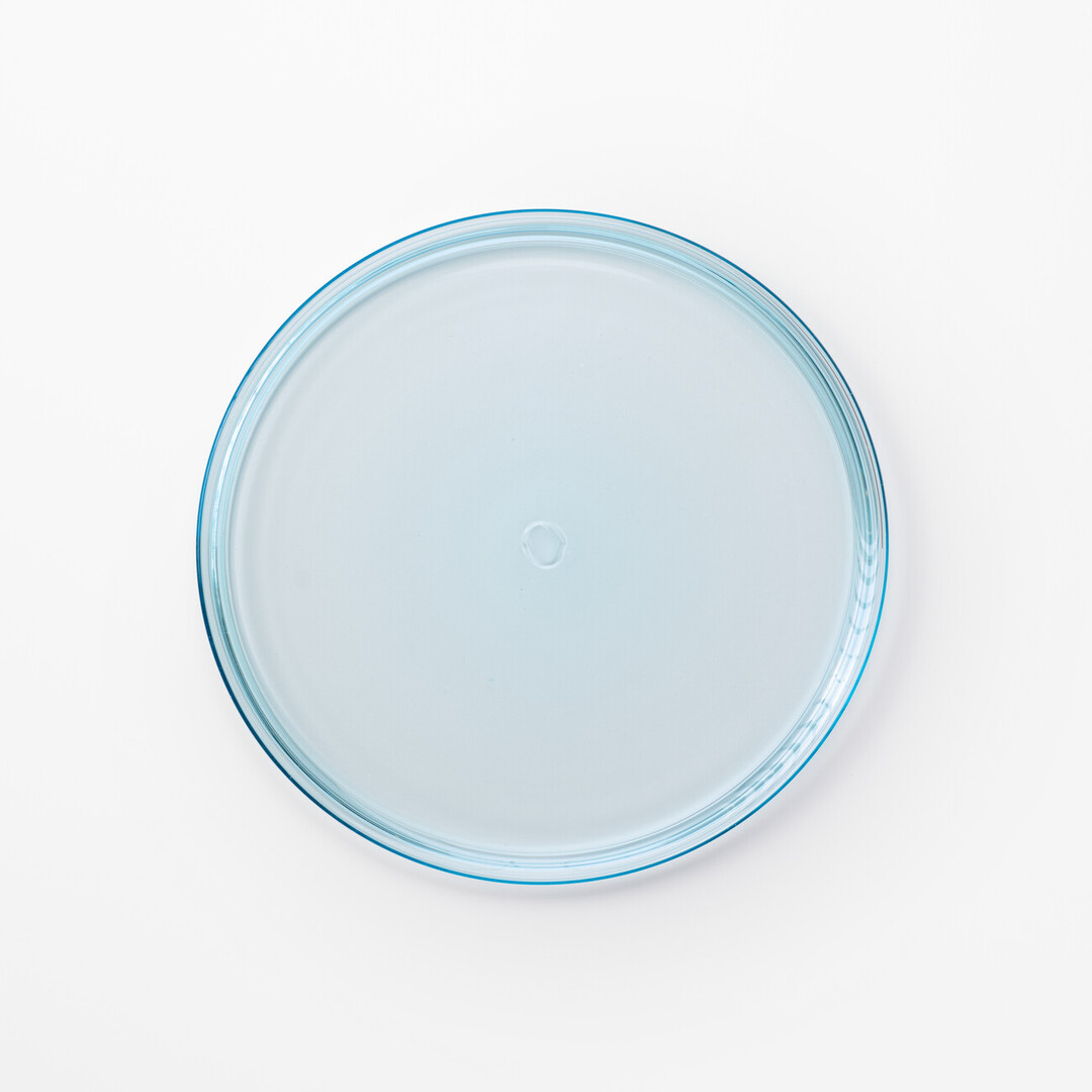 Small blue Glass Plate by Arinaga Kōta from Japan House London.