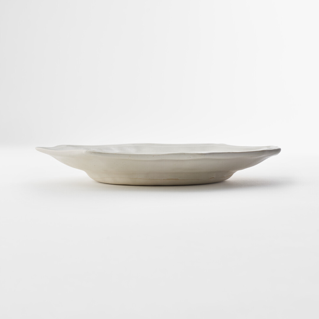 Porcelain Octagonal Plate by Iyama Mikiko from Japan House London.