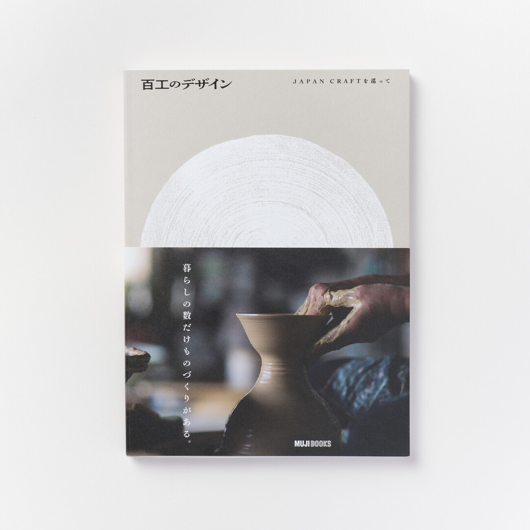 The cover of Hyakkō no Design by Muji from Japan House London.