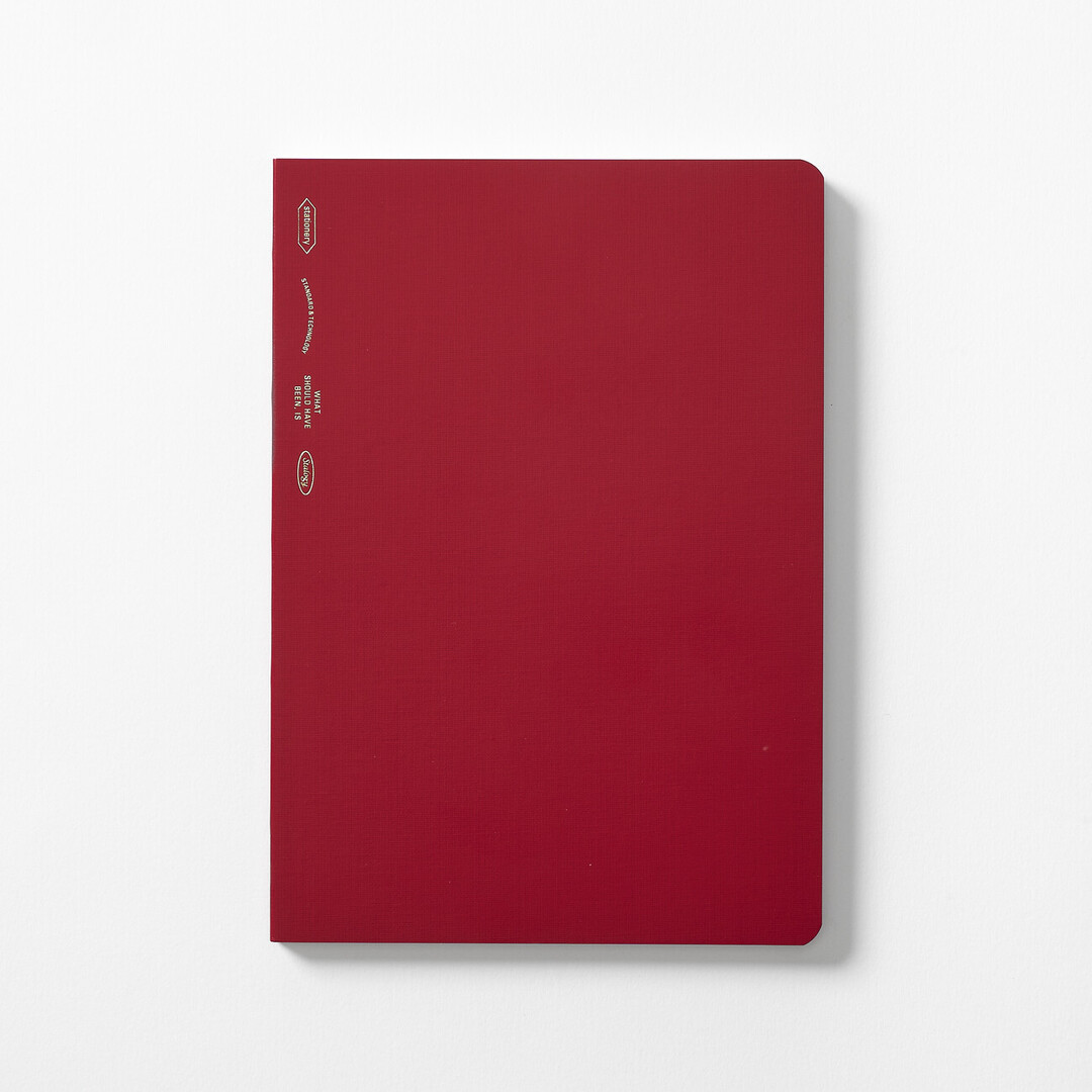 STALOGY 1/2 Year Notebook B6/red