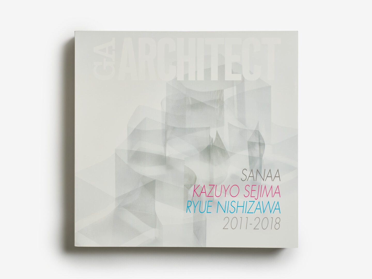 A square book of the works of SANAA Kazuyo Sejima, Ryue Nishizawa 2011-2018 - GA Architect