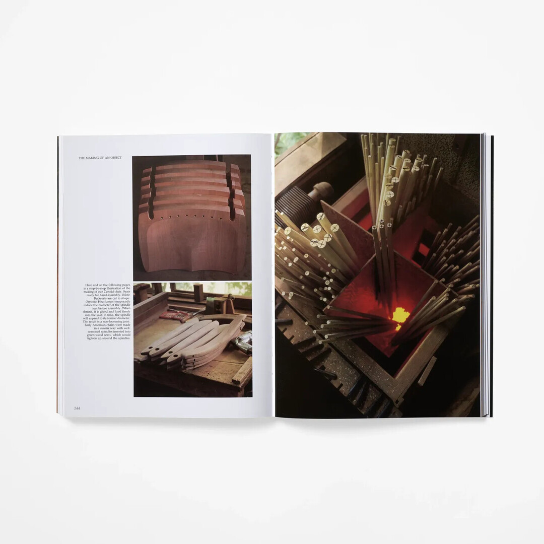 The spread of The Soul of a Tree: George Nakashima from Japan House London.
