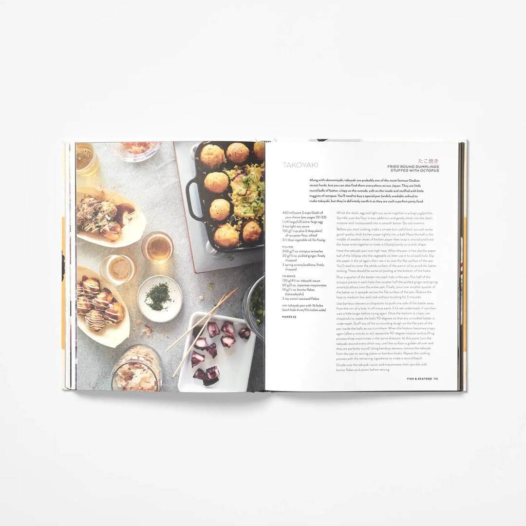 A spread of Otsumami: Japanese Small Bites & Appetizers: Over 70 Recipes to Enjoy with Drinks with recipe and image of recipe from Japan House London.