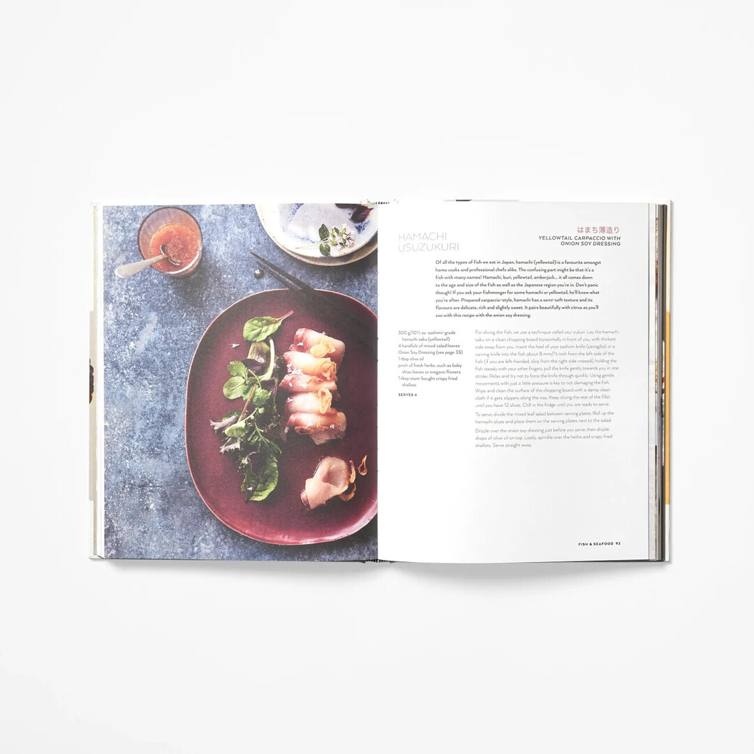 A spread of Otsumami: Japanese Small Bites & Appetizers: Over 70 Recipes to Enjoy with Drinks with recipe and image of recipe from Japan House London.