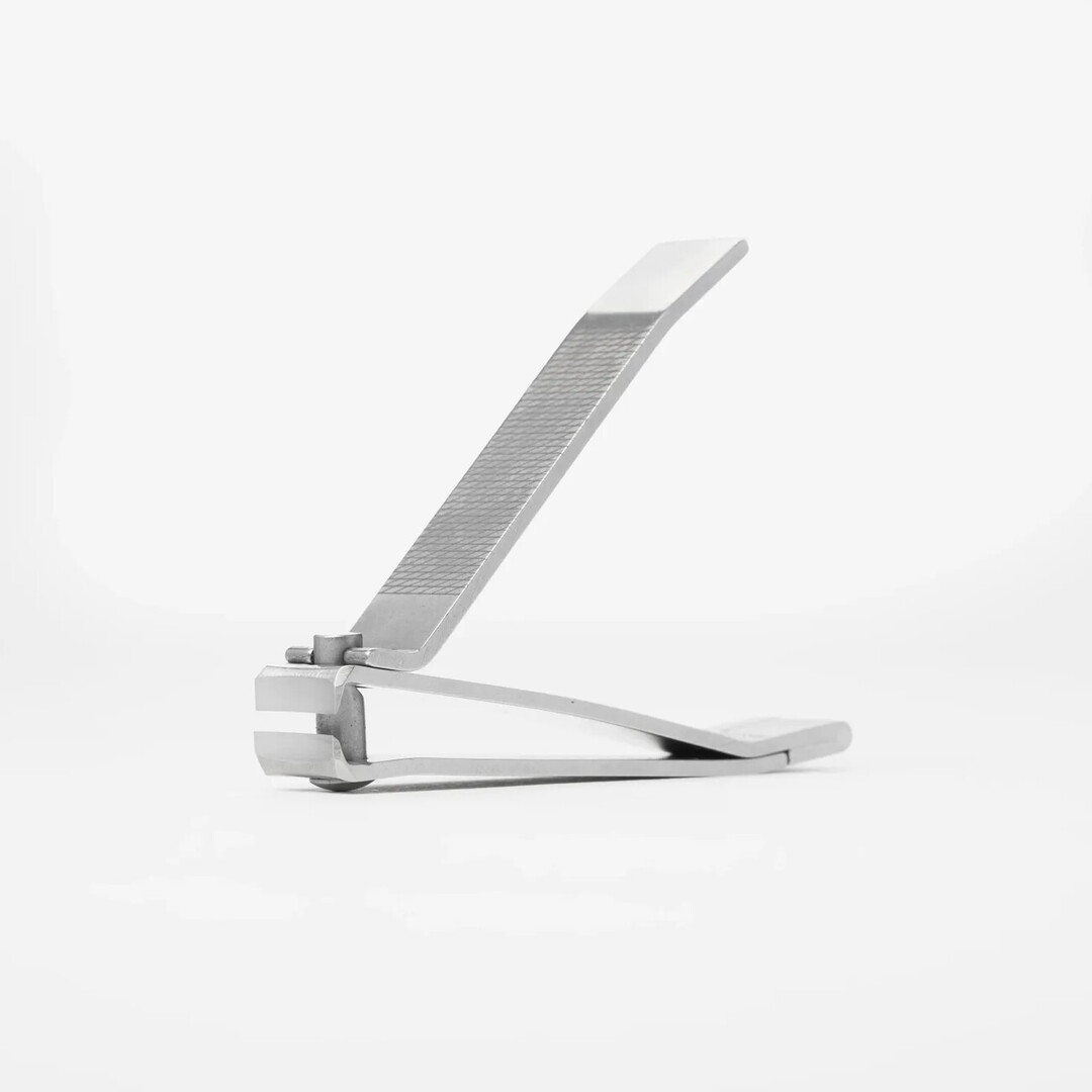 Stainless steel nail clippers by Suwada from Japan House London.