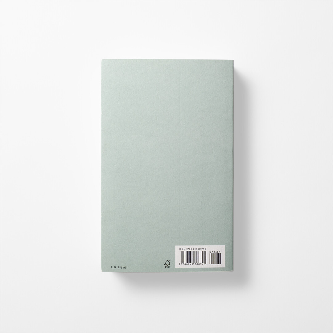 The back cover of novel Twilight in Musashino by Matsumoto Seichō from Penguin at Japan House London