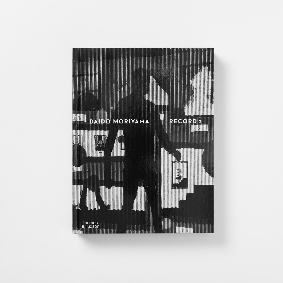 The cover with black and white photography by Moriyama Daidō from his book Record 2 from Japan House London.