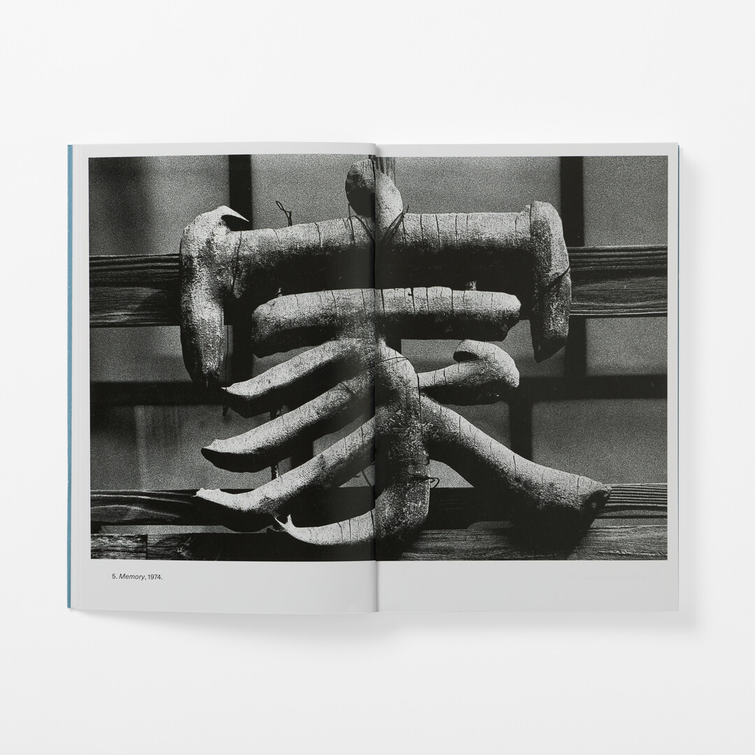 A spread with black and white photography from Issei Suda Photofile from Japan House London.