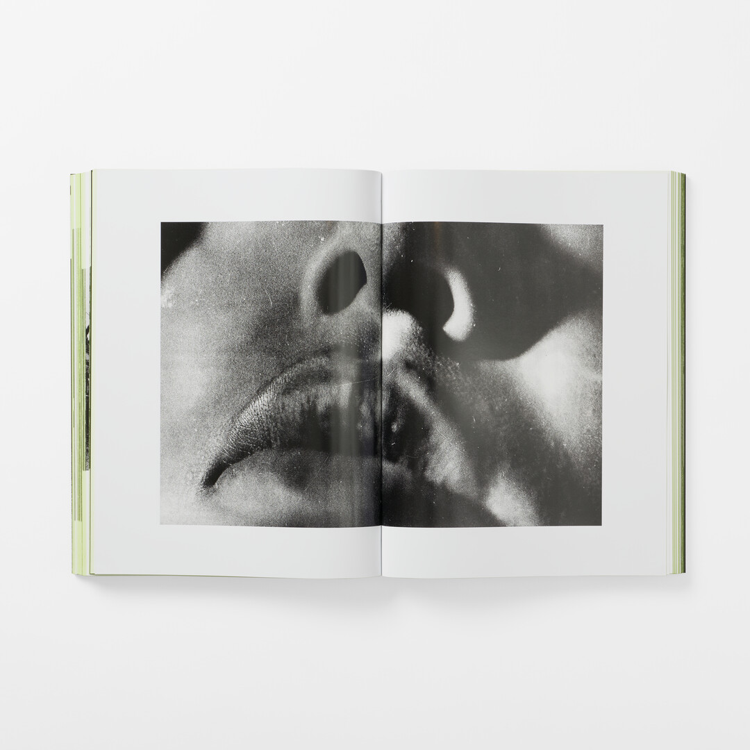 A spread with black and white photography by Moriyama Daidō from his book Quartet from Japan House London.