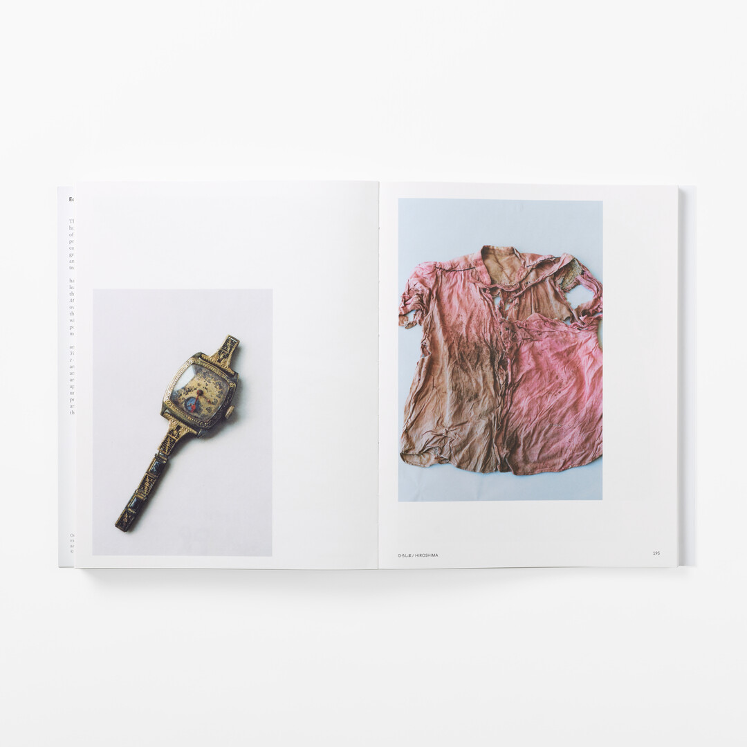 A spread of two photographs from Ishiuchi Miyako's Traces from Japan House London.