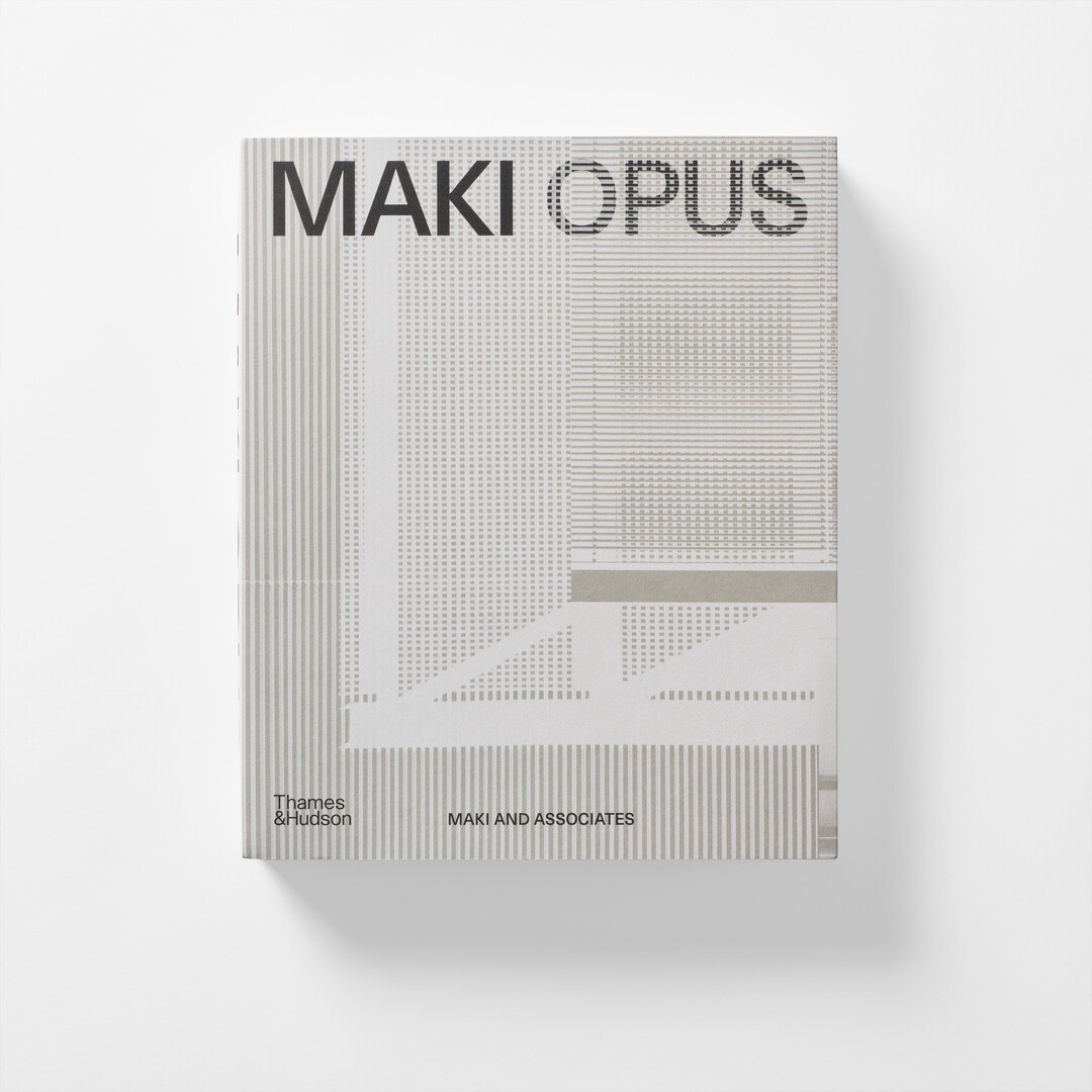 Black and white cover from Maki Opus from Japan House London.