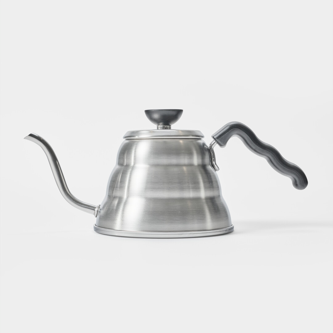 Beehive-shaped Hario V60 Buono Drip Kettle - 600ml with a gooseneck spout from Japan House London.