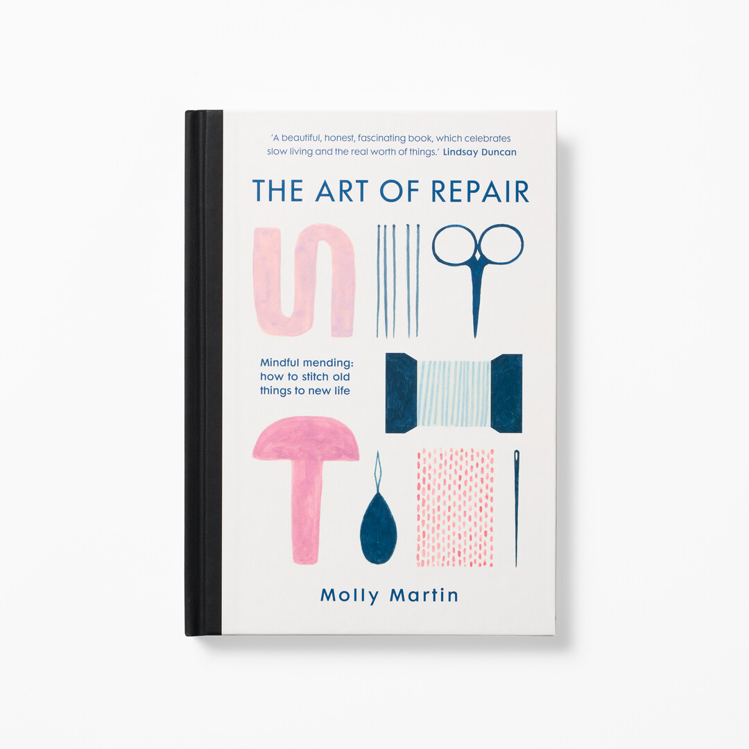 The book cover of The Art of Repair from Japan House London.