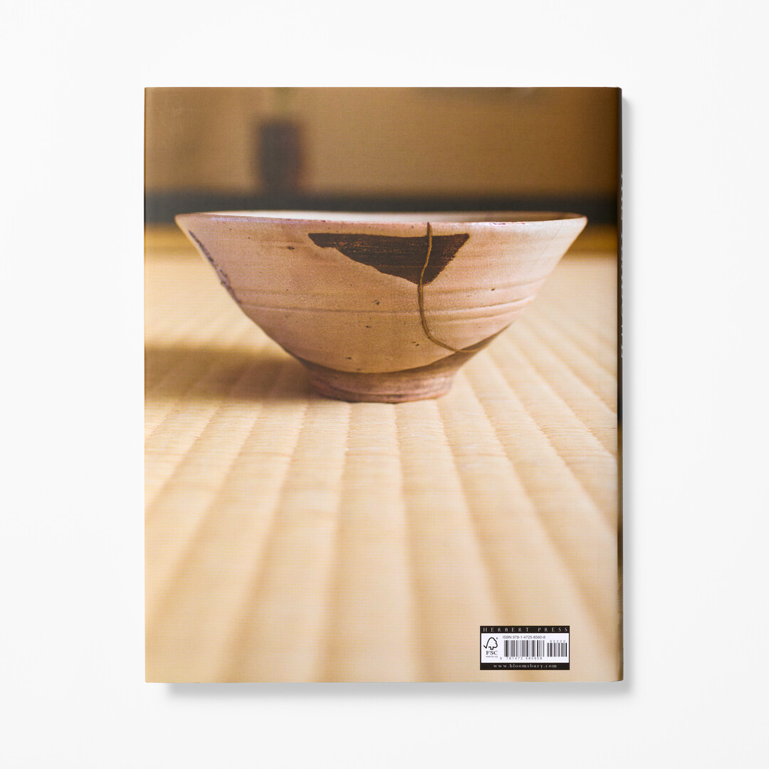 The back cover of the book The Teabowl from Japan House London.