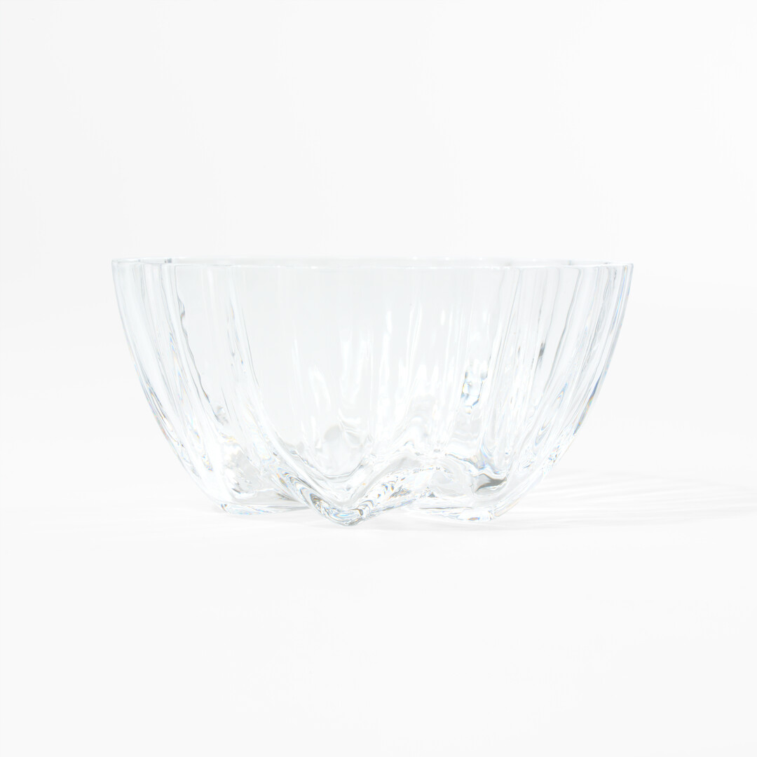 A small glass bowl by Sghr from Japan House London