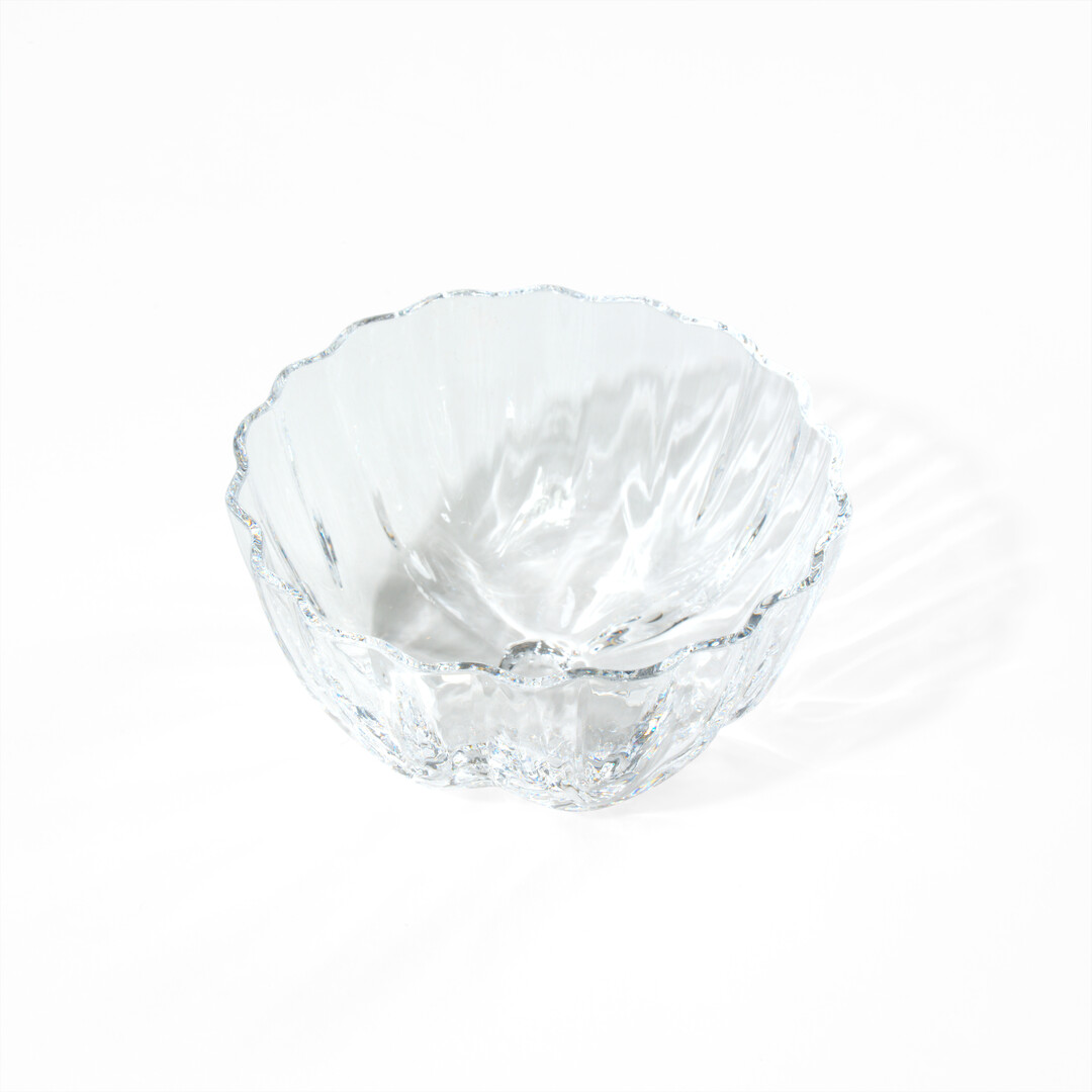 A small glass bowl by Sghr from Japan House London