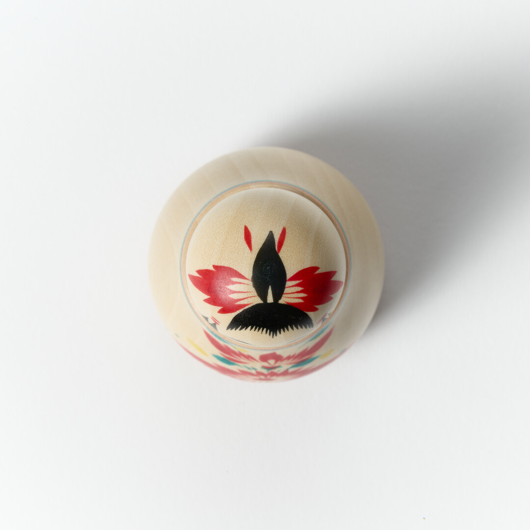 Naruko Wooden Kokeshi Doll Nemariko in Small