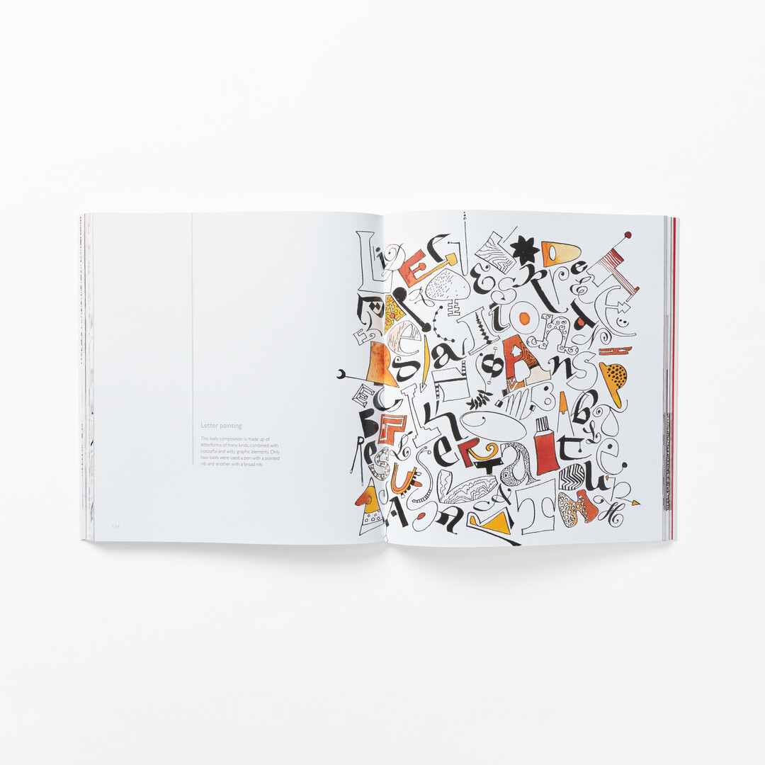 A spread from Calligraphy: A Book of Contemporary Inspiration from Japan House London.