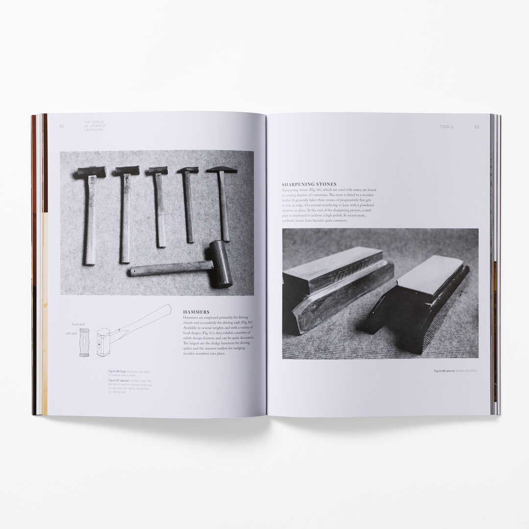 A spread from the book The Genius of Japanese Carpentry from Japan House London.