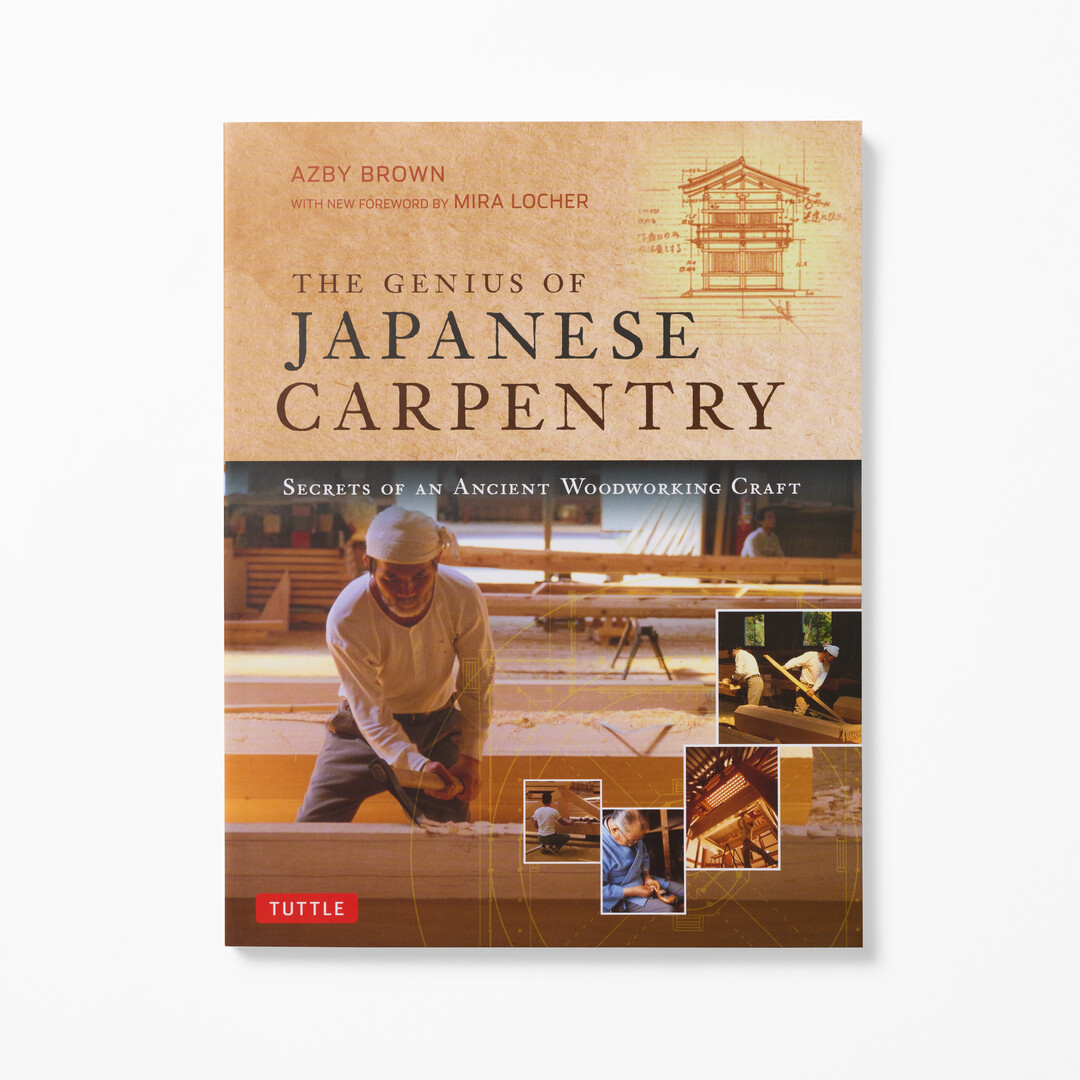 The cover from the book The Genius of Japanese Carpentry from Japan House London.