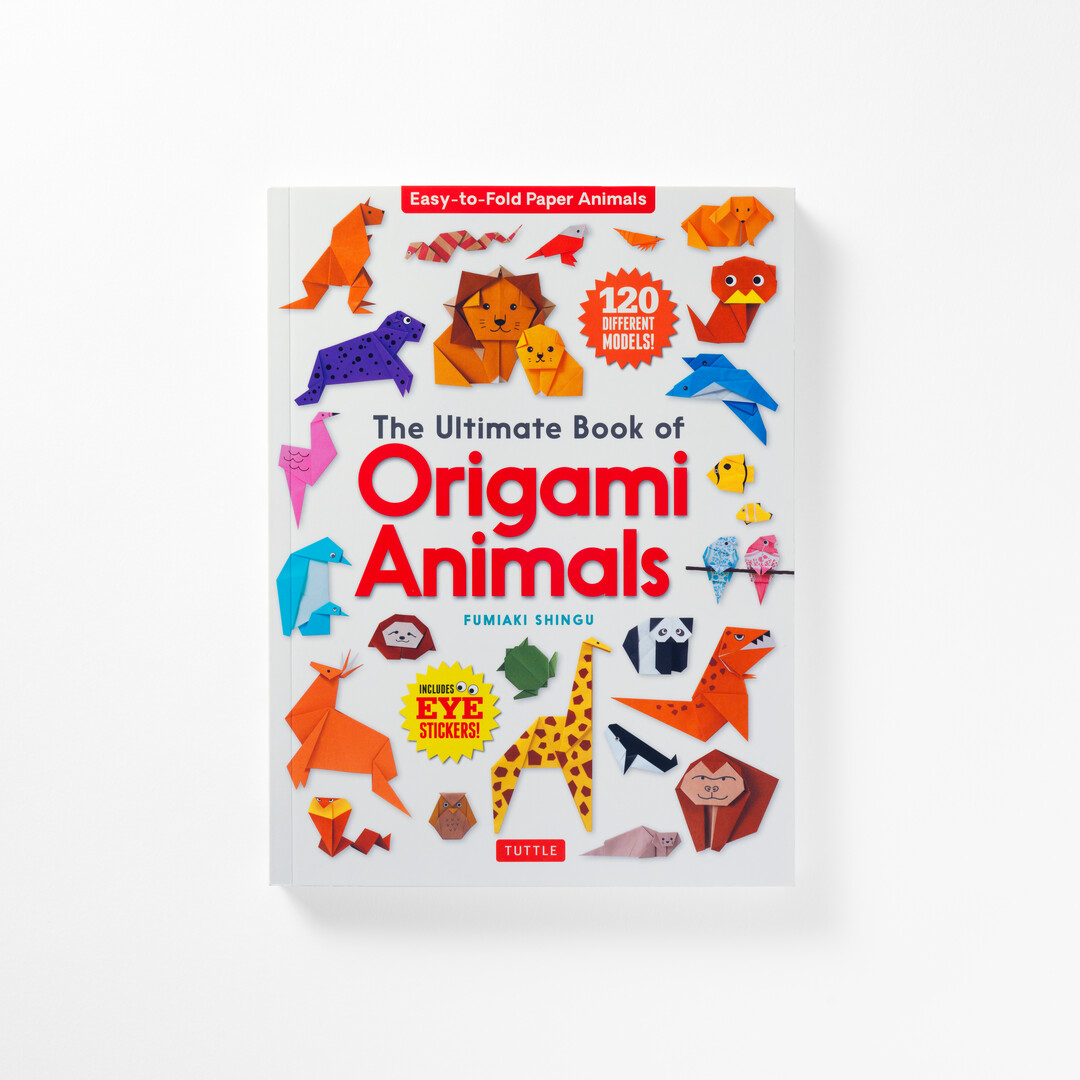 The cover of The Ultimate Book of Origami Animals from Japan House London.