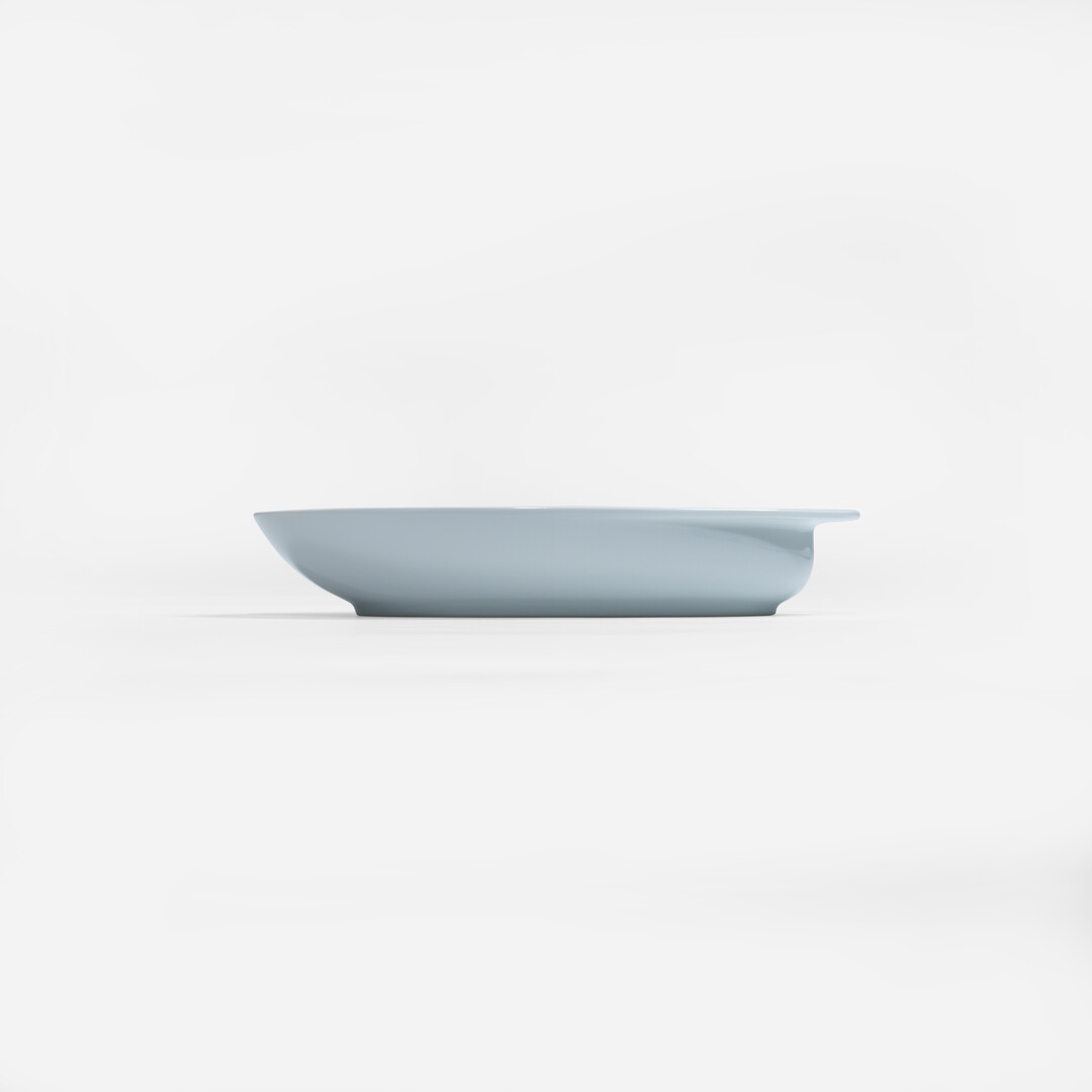 White Porcelain Curry Bowl from series, Comet by Hakusan from Japan House London.