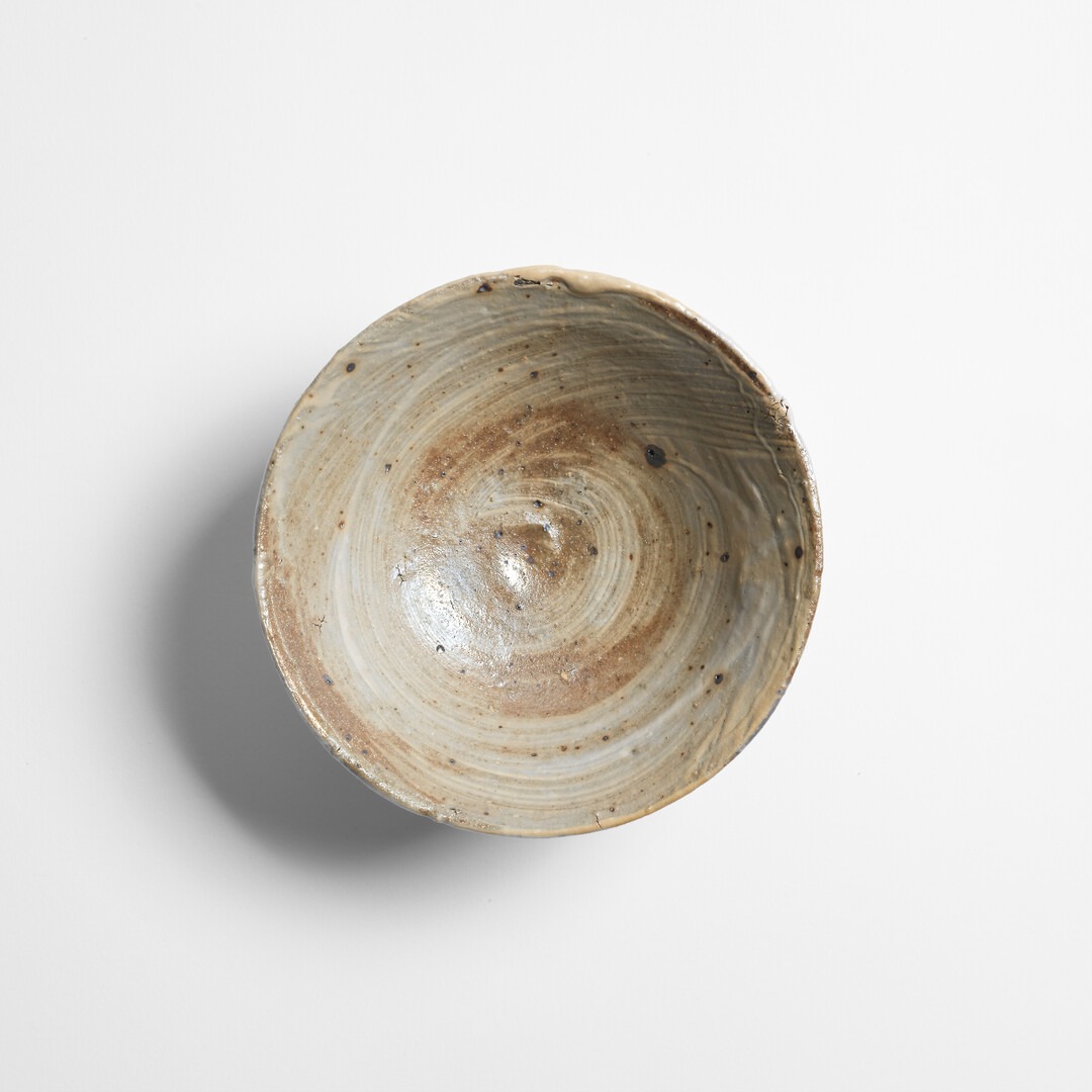 Tatsumi Koishiwara Ceramic Bowl - Hakeme Brushed Slip from Japan House London.