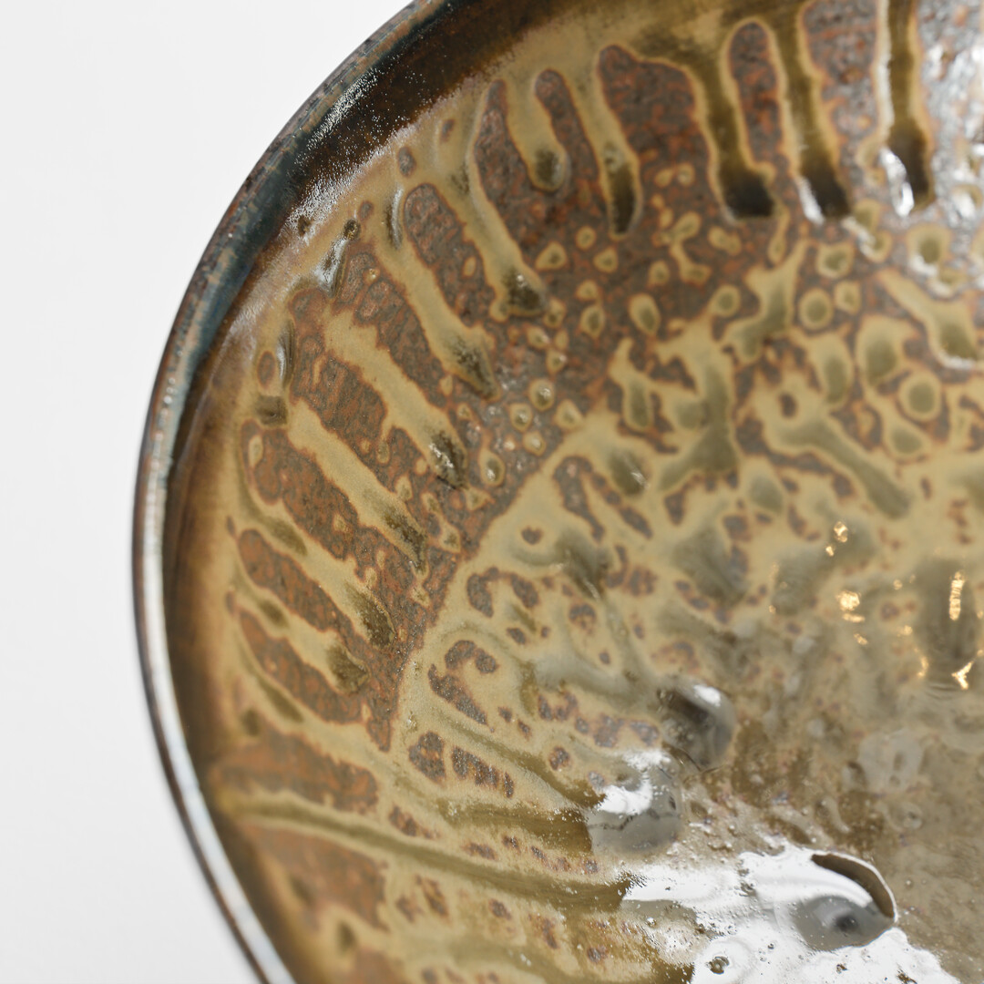 Onimaru Takatori Ceramic Shallow Udon Bowl from Japan House London.