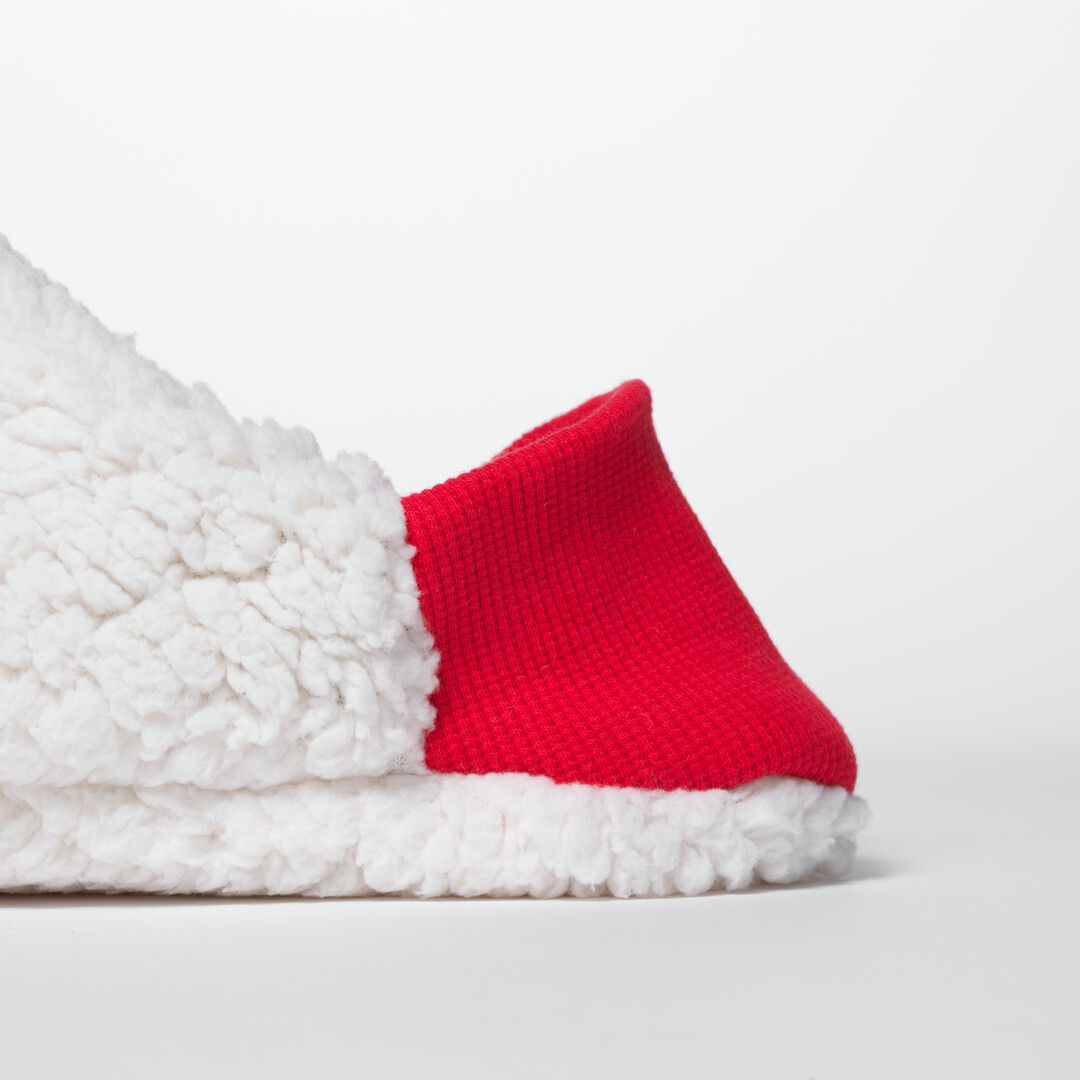 Merippa Slippers Quarter Knit Sheep Boa from Japan House London.