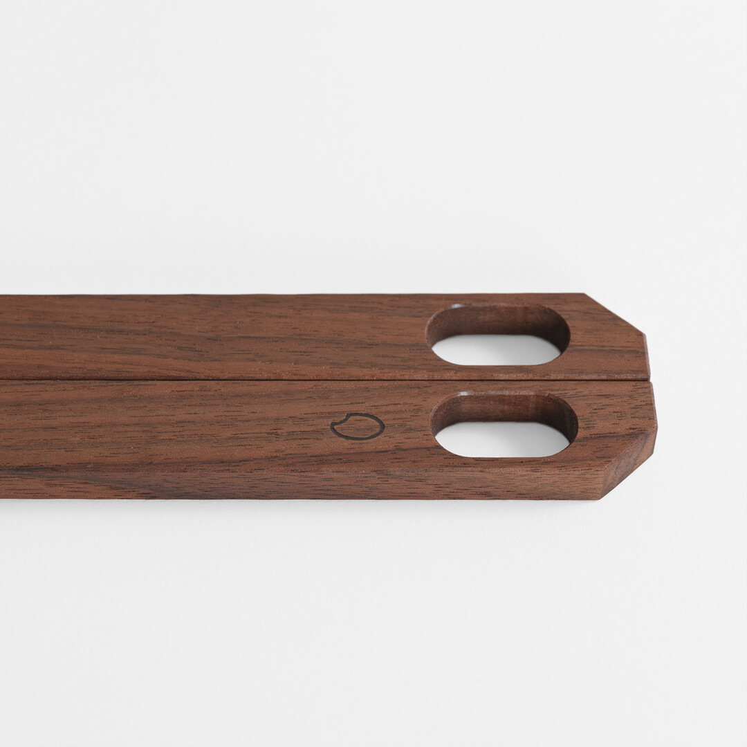 Black Walnut Furoshiki Handle from Japan House London.