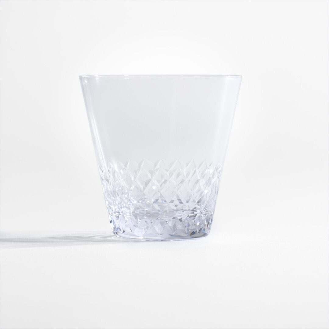 Edo Kiriko Whisky Glass Set Aya from Japan House London.