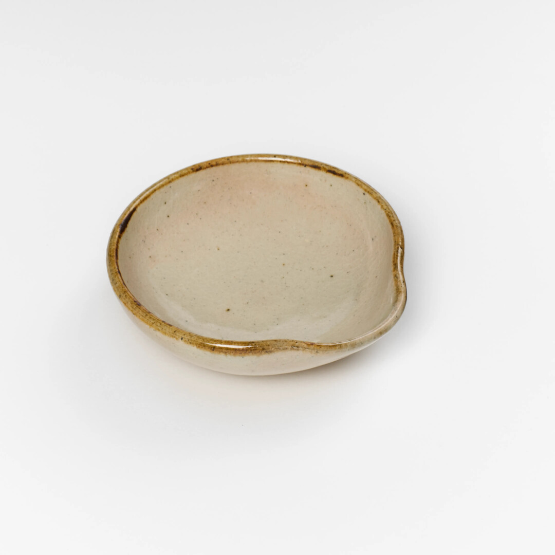 Glazed Earthenware Chirirenge Serving Spoon & Spoon Stand from Japan House London.