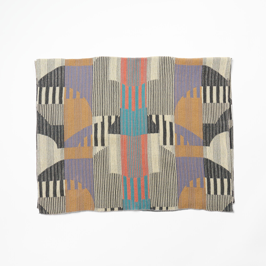 NUNO Wool Stole Rooftop Full Size from Japan House London.