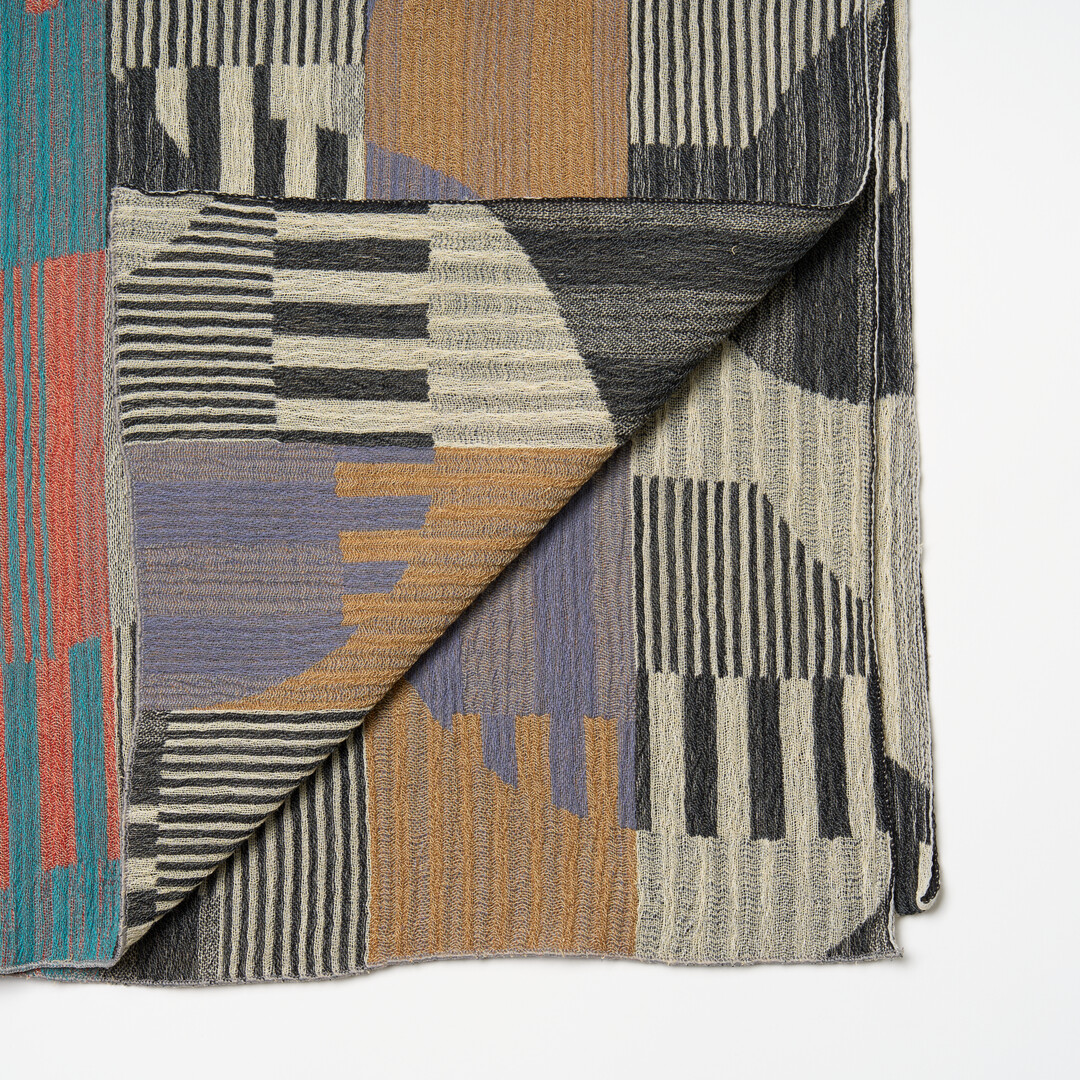 NUNO Wool Stole Rooftop Full Size from Japan House London.